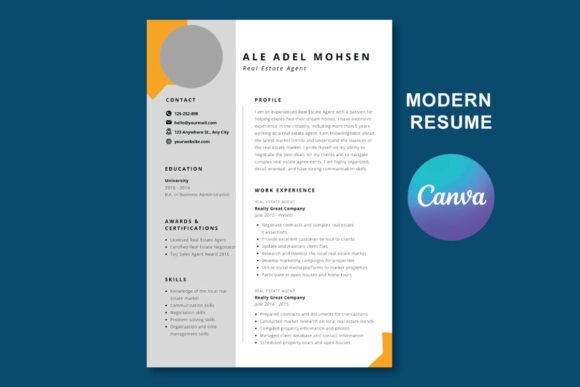 Download Modern Resume Template with Photo, 2025 - Premium Resources