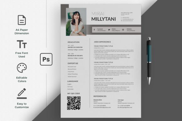 Download Professional Resume Template - Premium Resources